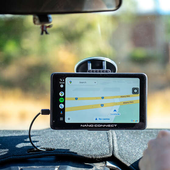 Nanocam Connect Wireless Smart Monitor 1080p Dash & Reverse Cam Kit NC-722DVR, , scanz_hi-res