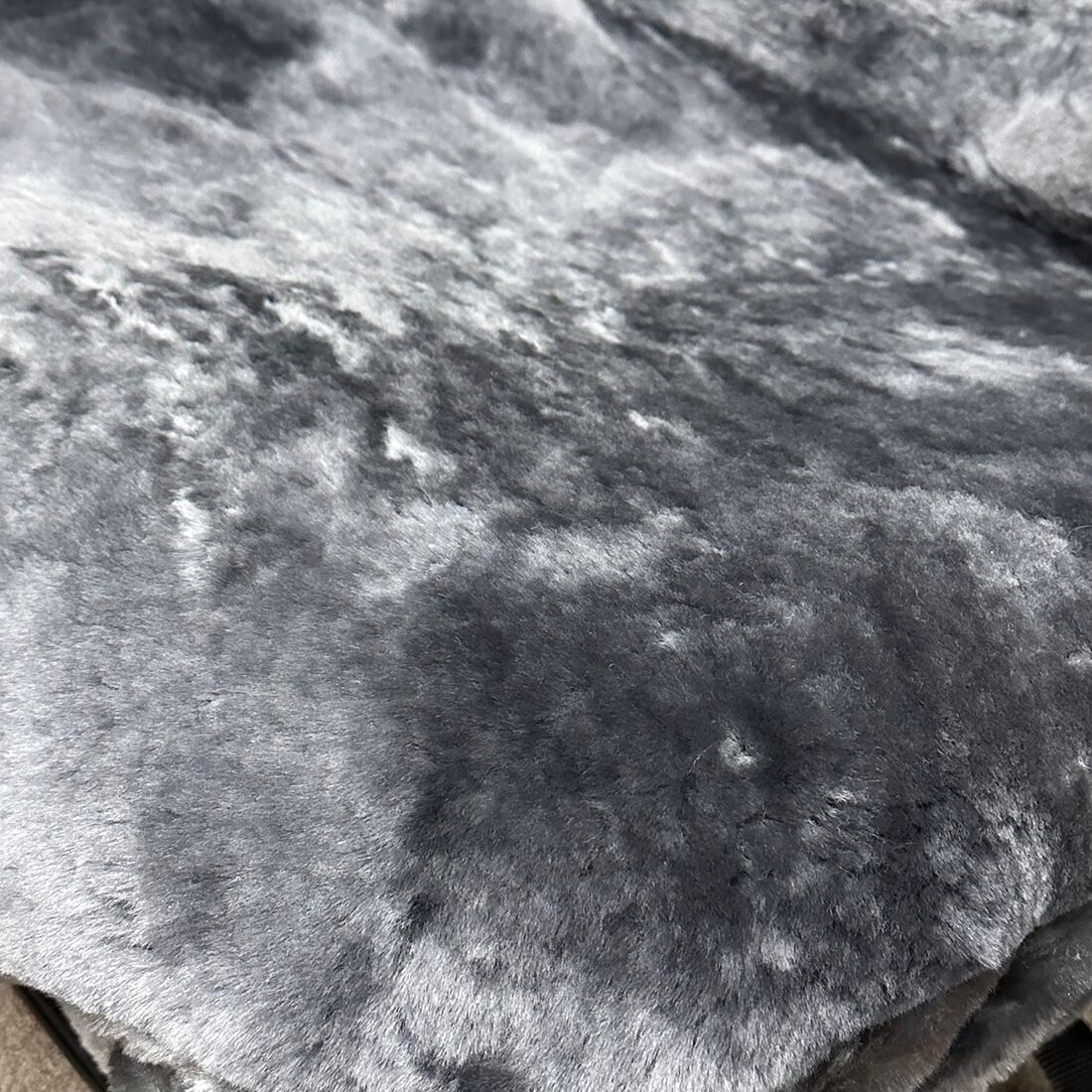 Gold CLOUDLUX Sheepskin Seat Covers - Slate Adjustable Headrests Size 30 Airbag Compatible, , scanz_hi-res