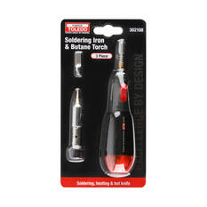 Toldeo Soldering Iron & Butane Torch 3pc, , scanz_hi-res