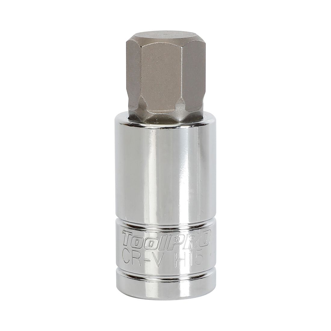 ToolPRO Single Hex Socket - 1/2" Drive, 15mm, , scanz_hi-res