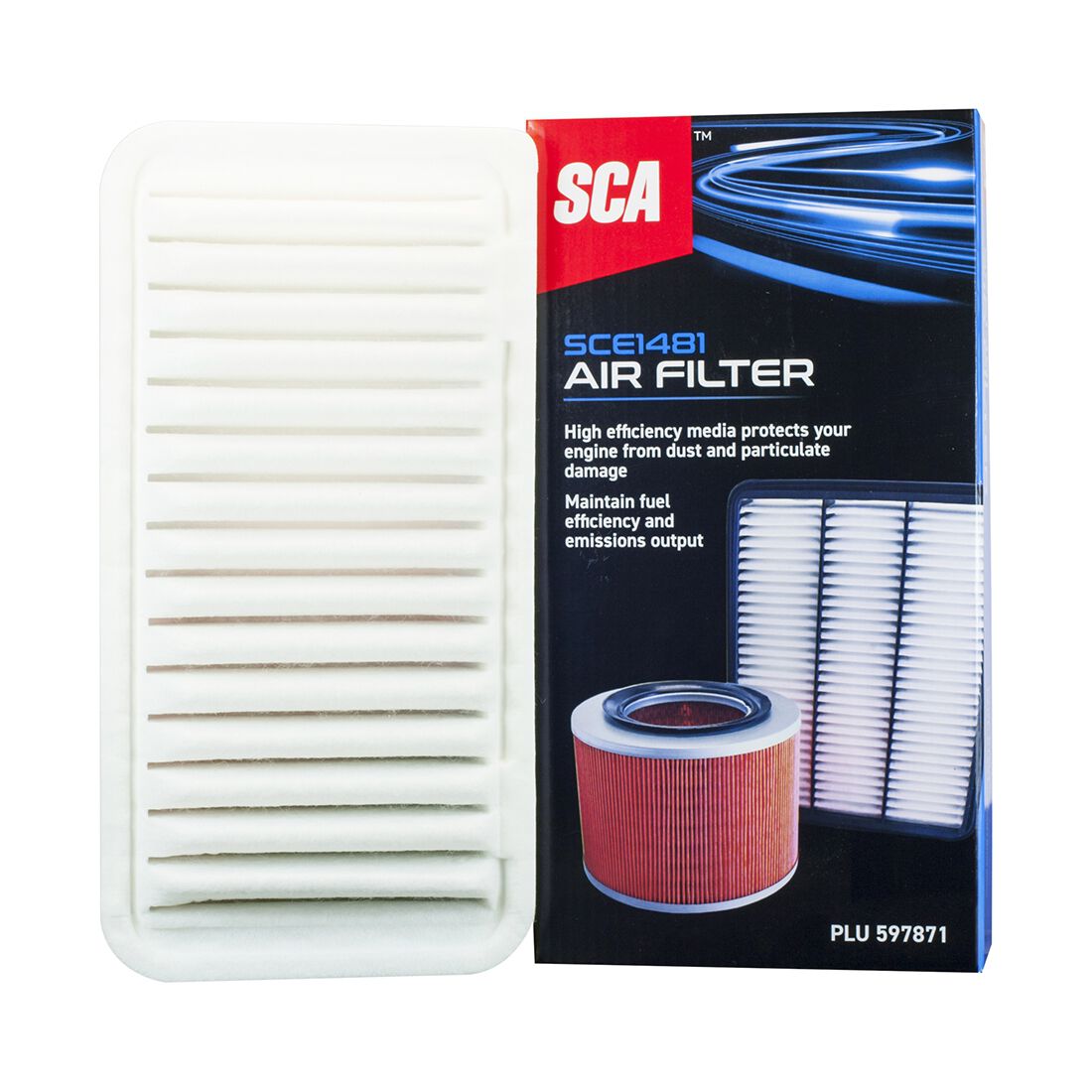 SCA Air Filter SCE1481 (Interchangeable with A1481), , scanz_hi-res