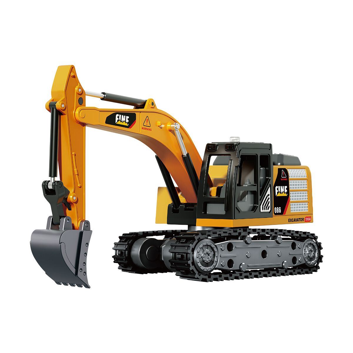 Remote Control 1:64 Excavator with Storage Box, , scanz_hi-res