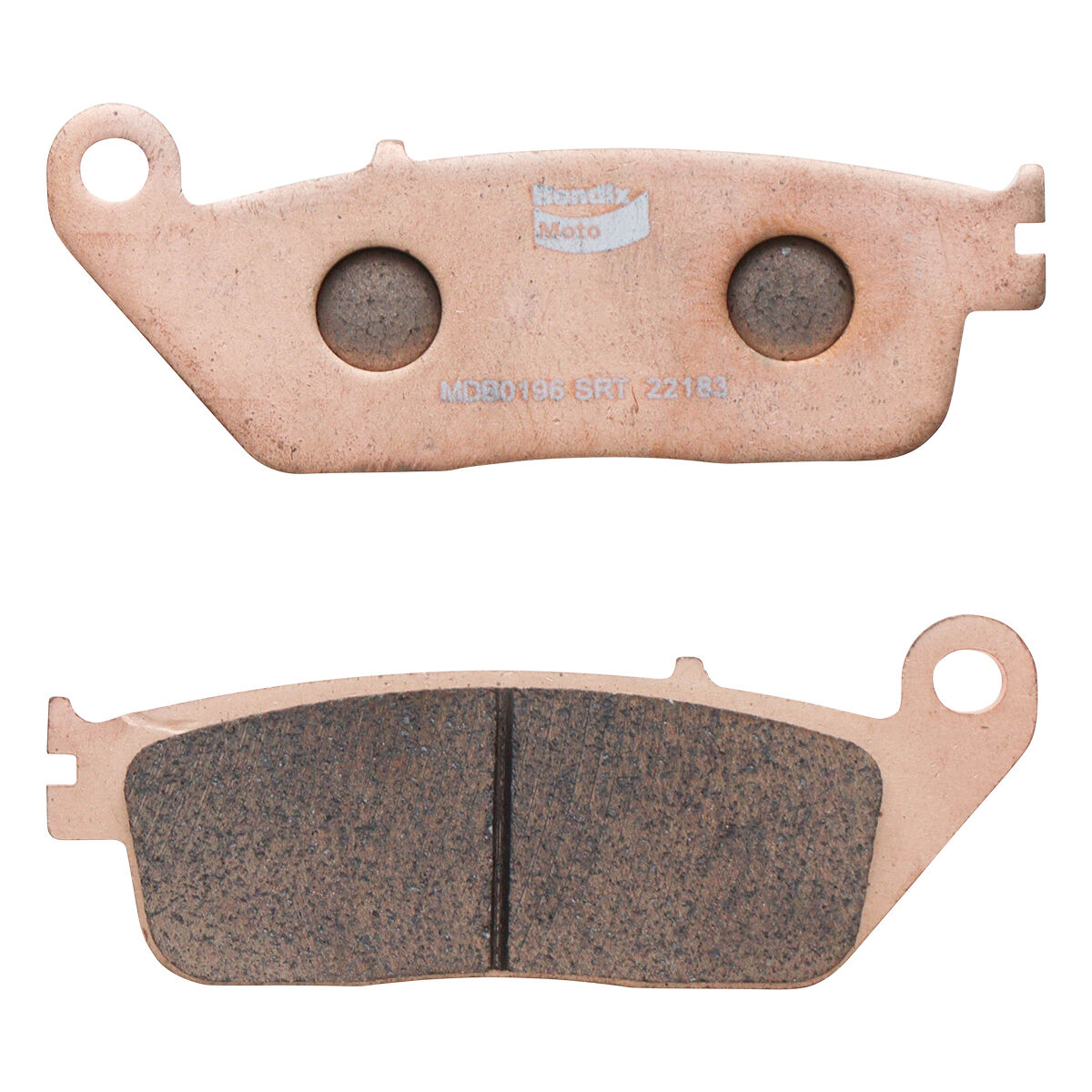 Bendix Street Road Track Motorcycle Disc Brake Pads - MDB0196-SRT, , scanz_hi-res