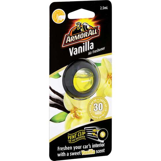 Armor All Vent Air Freshener Vanilla 2.5mL, , scanz_hi-res