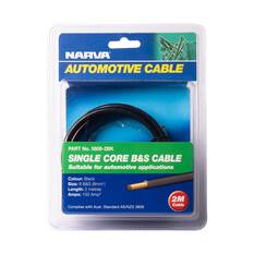 Narva Battery & Starter Cable, 85 Amp, 8mm x 2m - Black, , scanz_hi-res