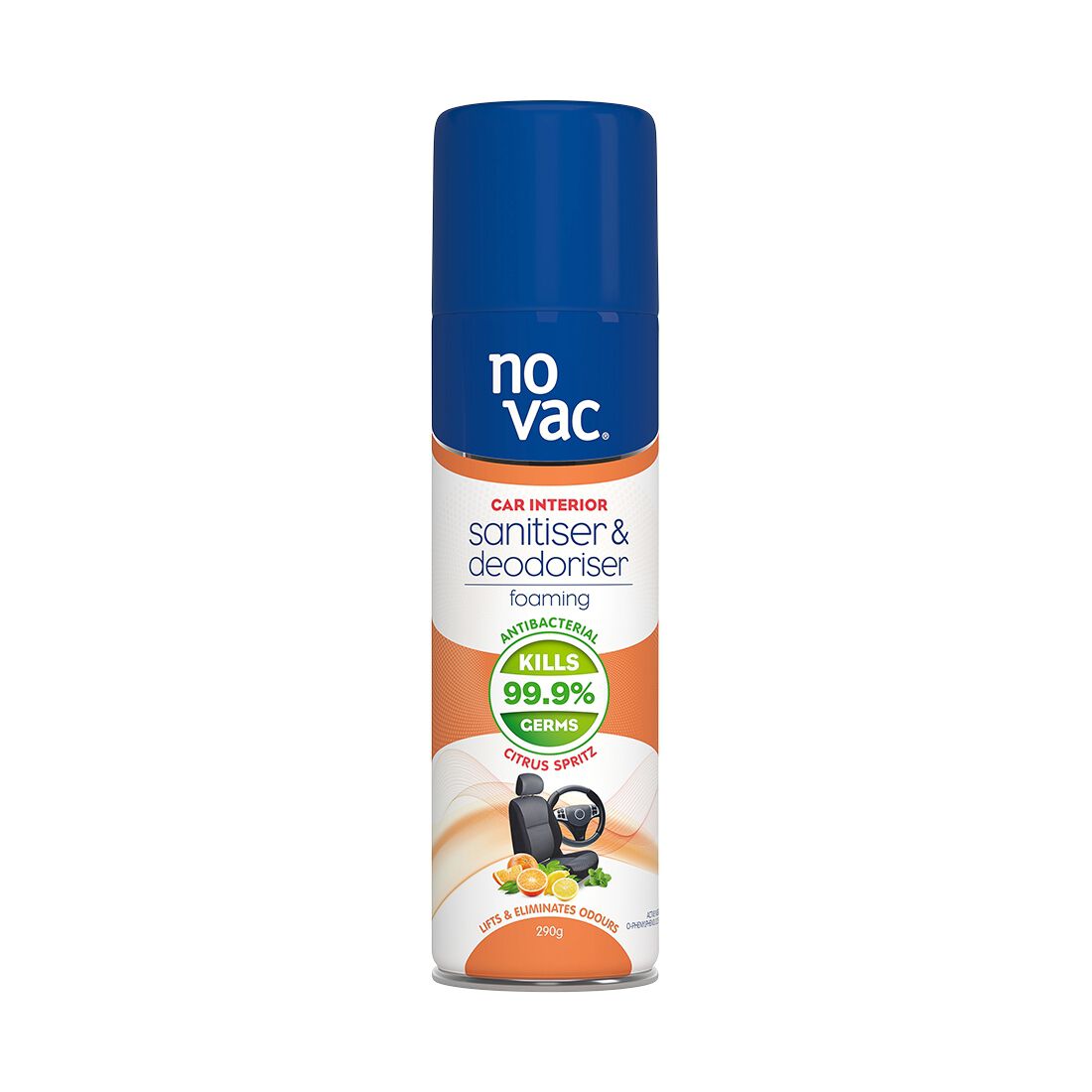No Vac Deodoriser Air Freshener Citrus Spritz 290g, , scanz_hi-res