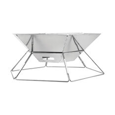 Ridge Ryder Foldable Fire Pit with Grill, , scanz_hi-res