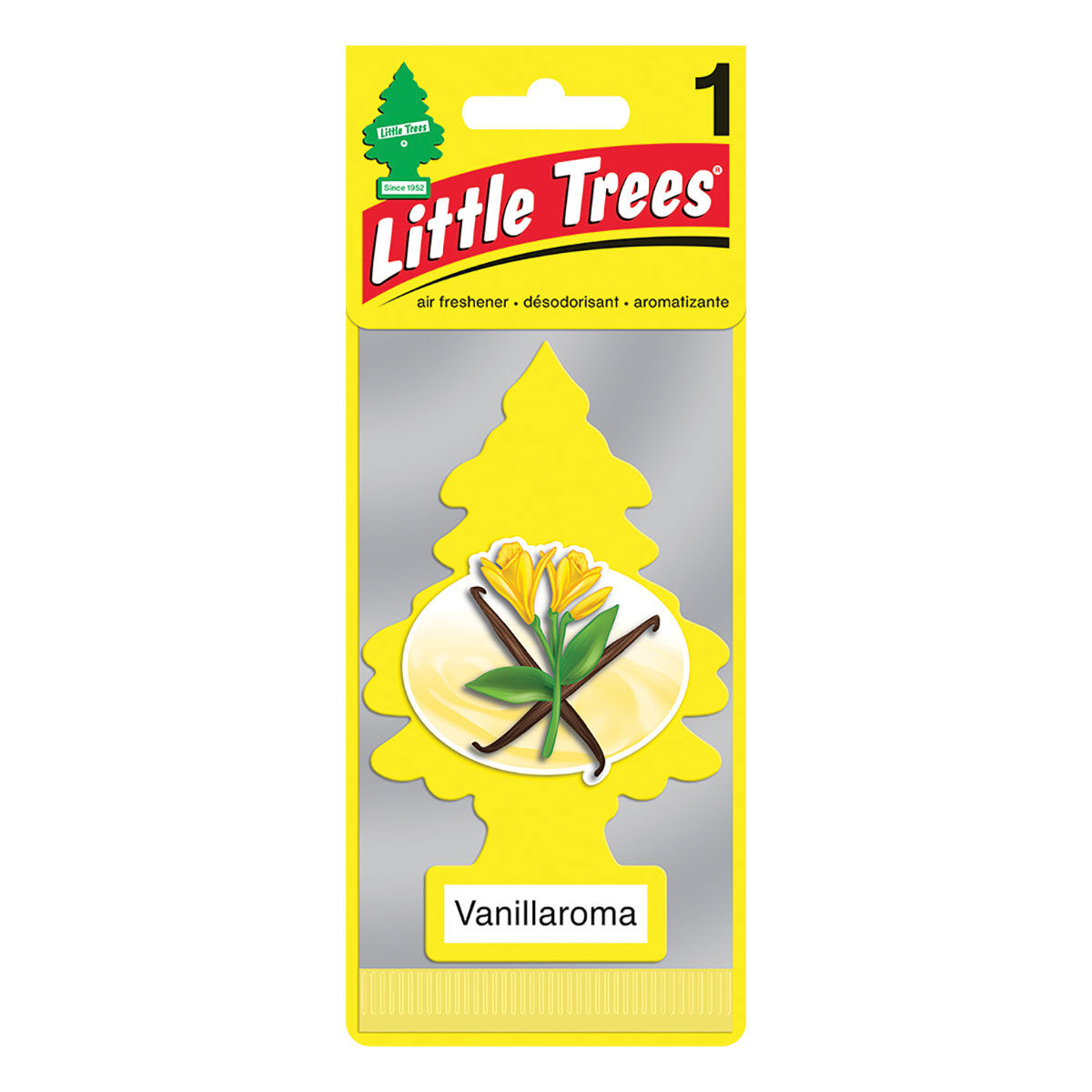 Little Trees Air Freshener Vanillaroma 1 Pack, , scanz_hi-res