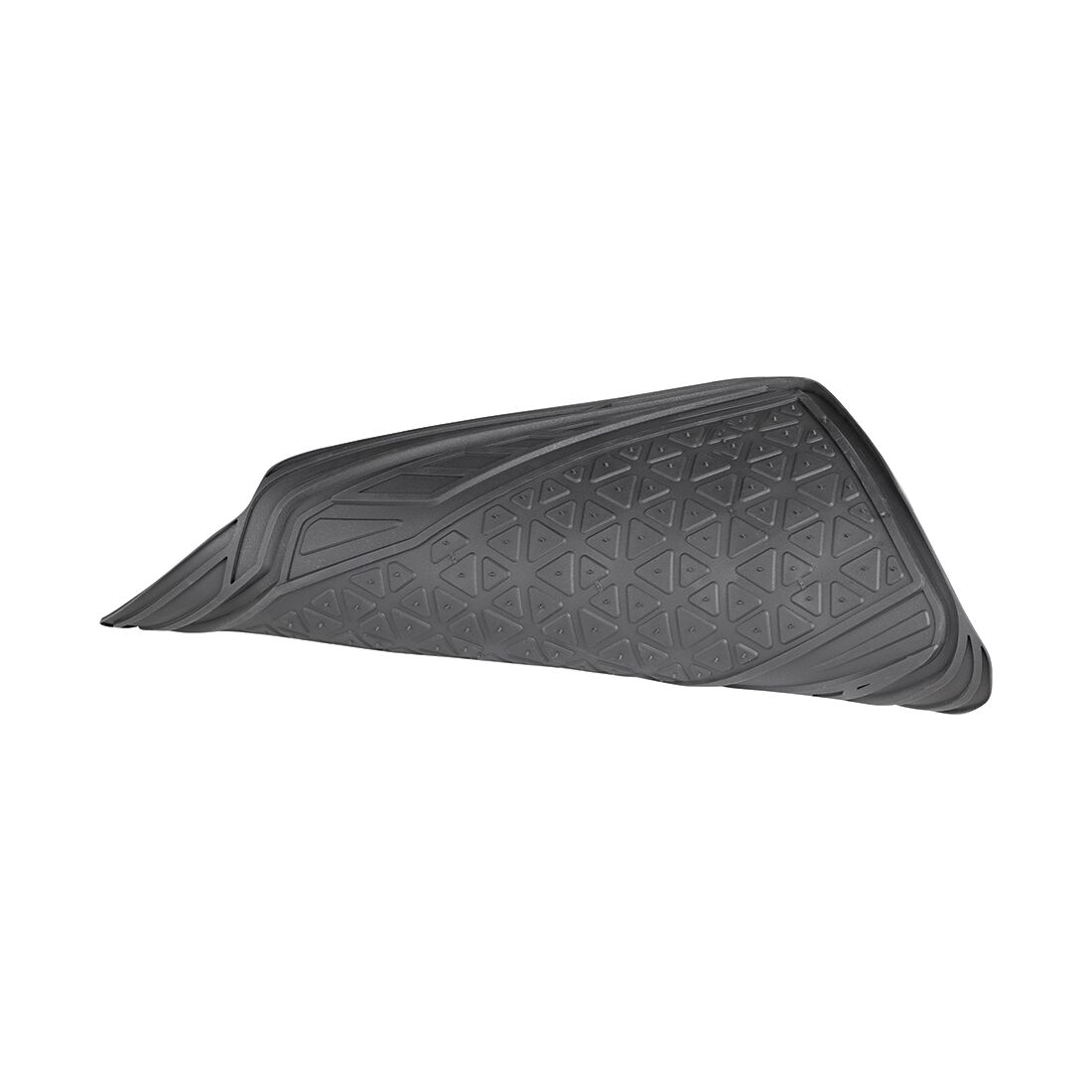 SCA Floor Mats PVC Rubber Pattern Gunmetal Set of 4, , scanz_hi-res