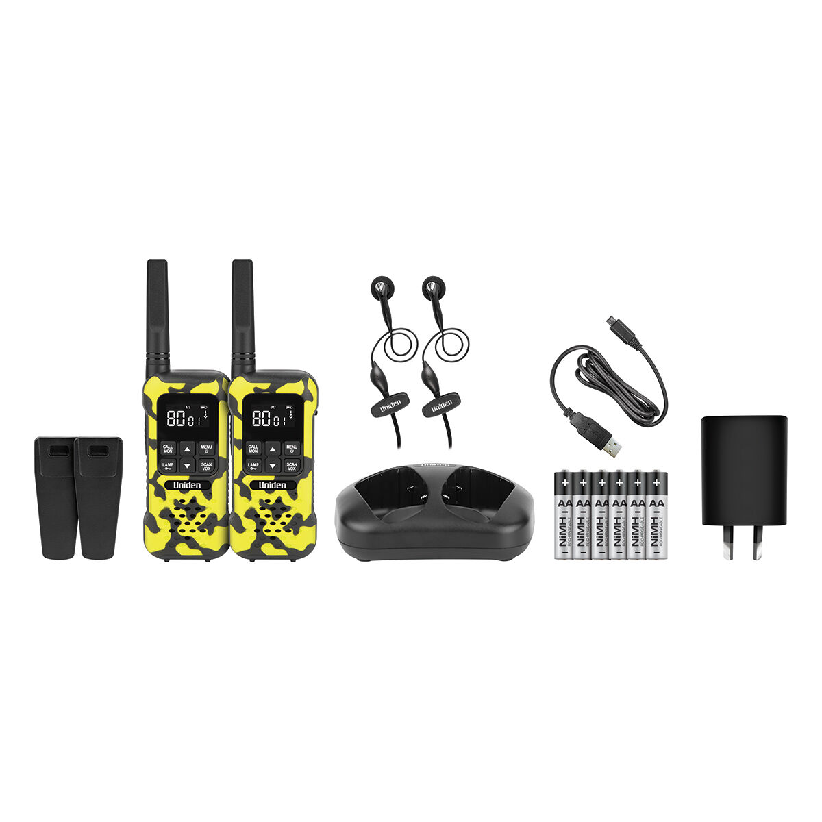 Uniden ADV25 2W UHF Handheld Radio Twin Pack, , scanz_hi-res