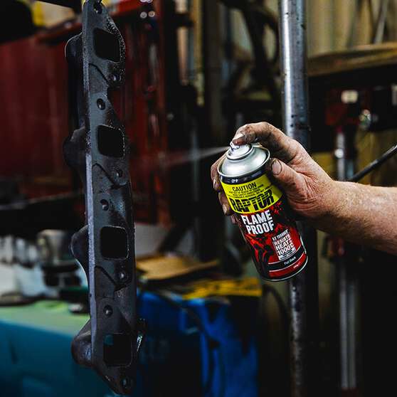 Raptor Flameproof Paint Flat Black, , scanz_hi-res