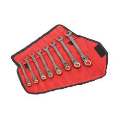 ToolPRO Flex Head Ratcheting Spanner Set 8 Piece, , scanz_hi-res