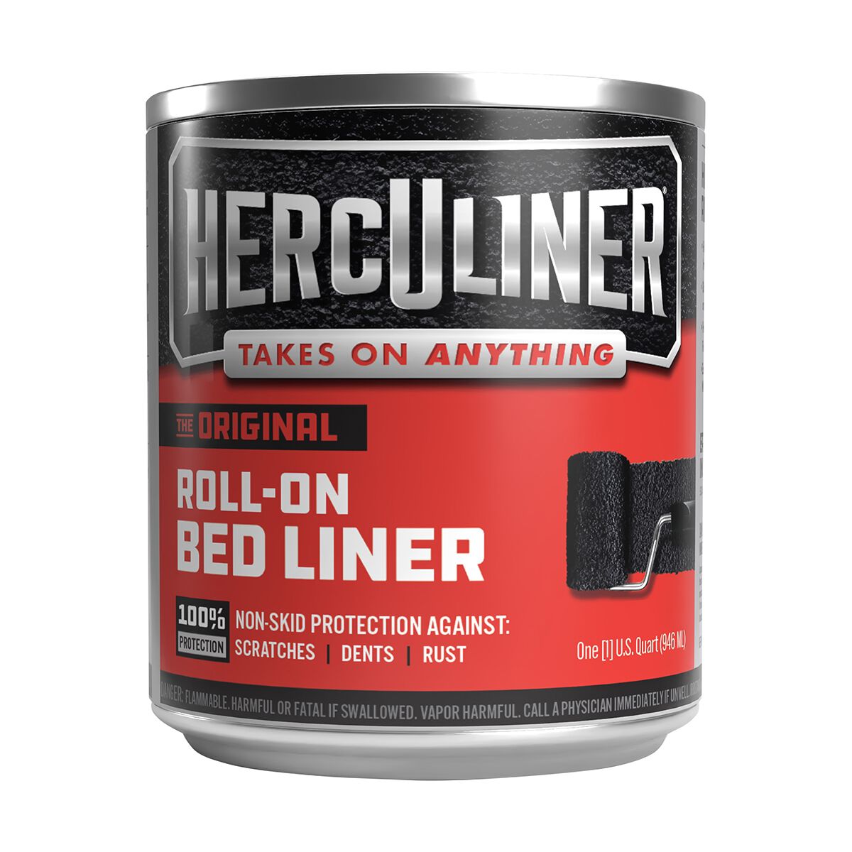 Herculiner Paint Bed Liner Protective Coating Paint 946mL, , scanz_hi-res