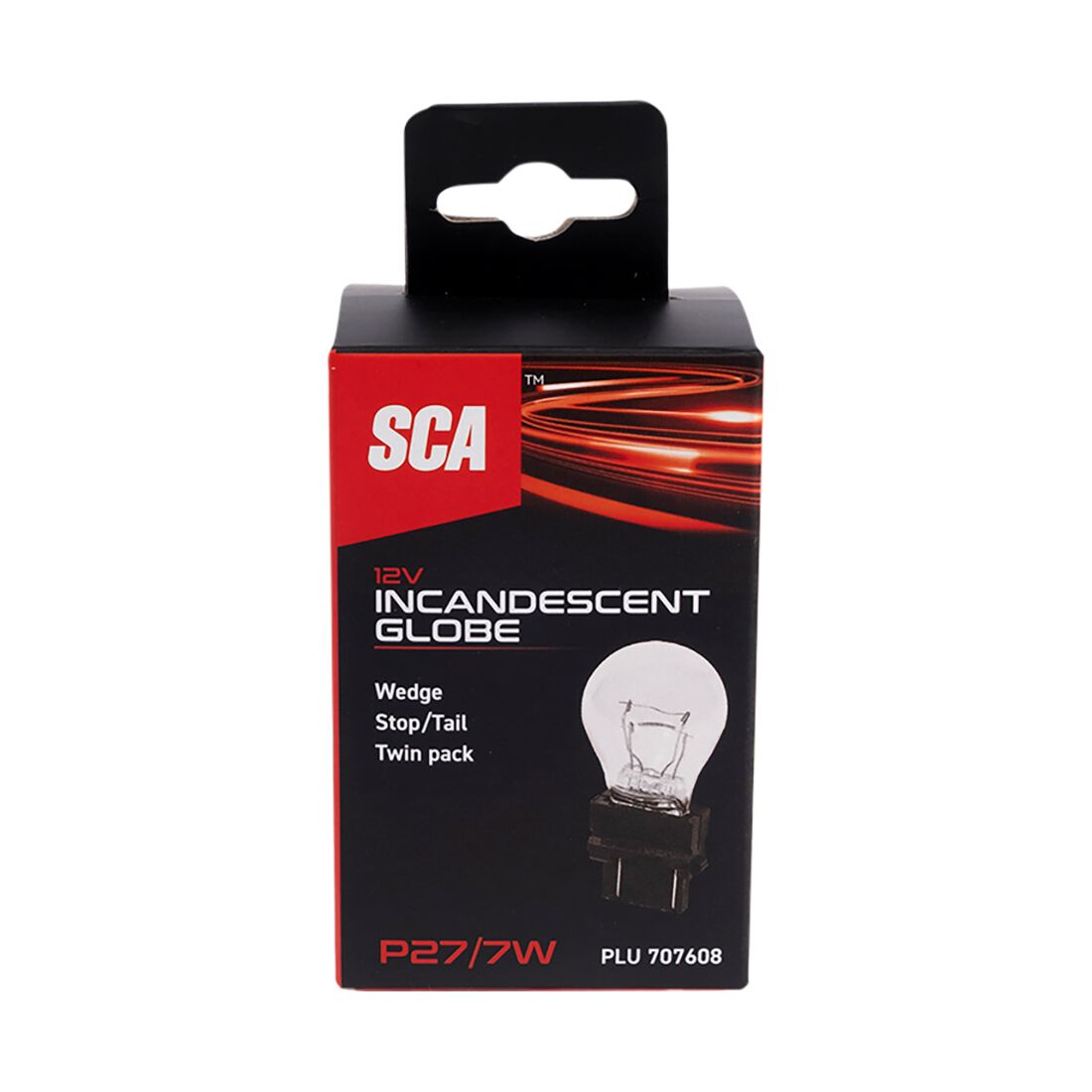 SCA Incandescent Globe - PY27 12V 27/7W - 2 Pack, , scanz_hi-res