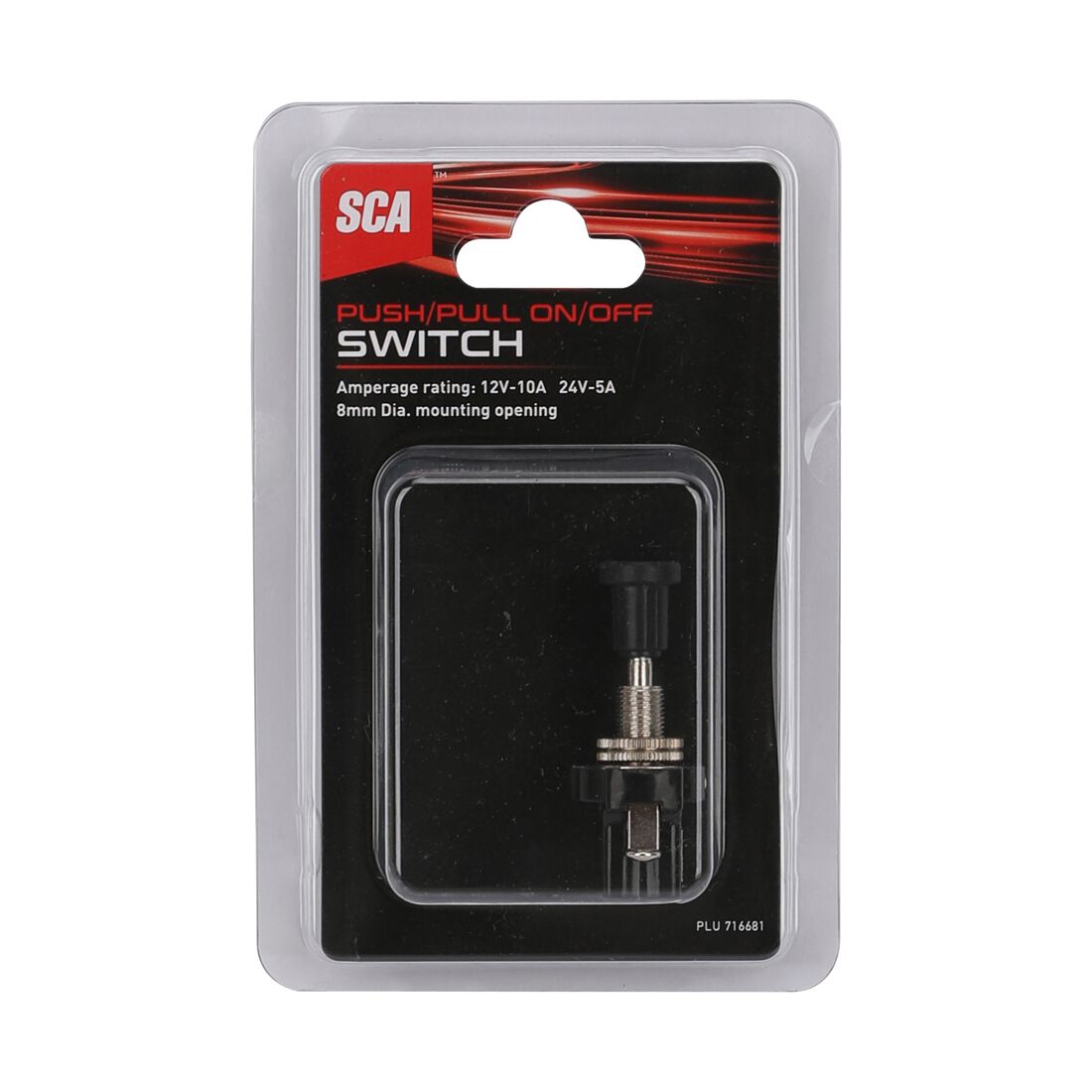SCA Push/Pull Switch - 12V, On/Off, Long Shank, , scanz_hi-res