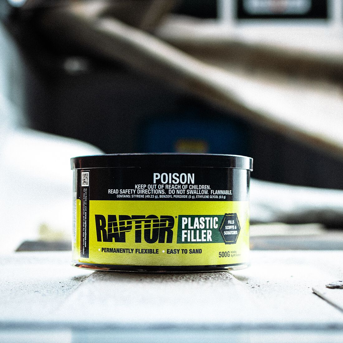 Raptor Plastic Filler 500g, , scanz_hi-res