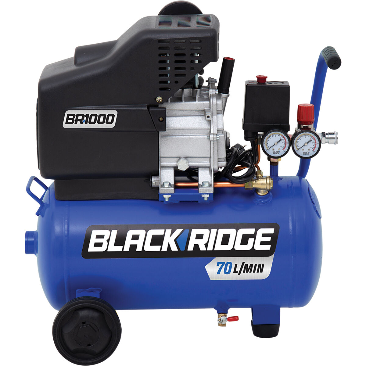 Black top ridge compressor