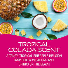 California Scents Novelty Hanging Sandal Tropical Colada Car Air Freshener - 1PK, , scanz_hi-res