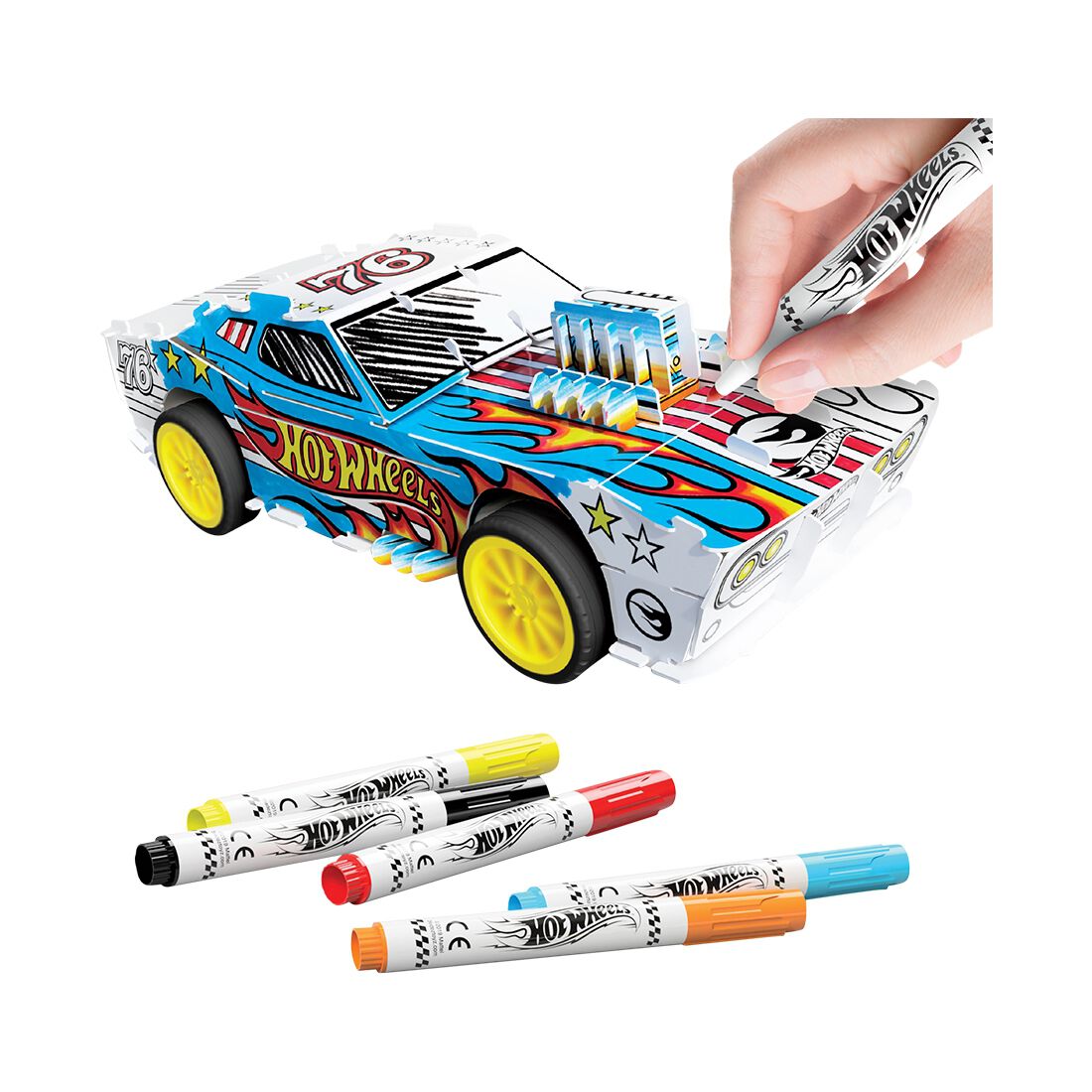 Hot Wheels Custom Racer Kit Roger Dodger, , scanz_hi-res