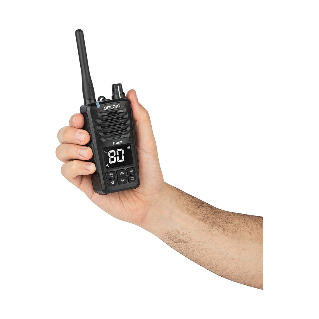 Oricom UHF2600 2W Waterproof Handheld UHF Radio, , scanz_hi-res