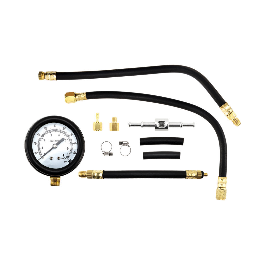 ToolPRO EFI Fuel Pressure Tester Kit 11 Piece, , scanz_hi-res