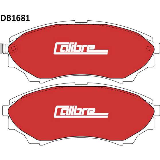 Calibre Disc Brake Pads DB1681CAL, , scanz_hi-res