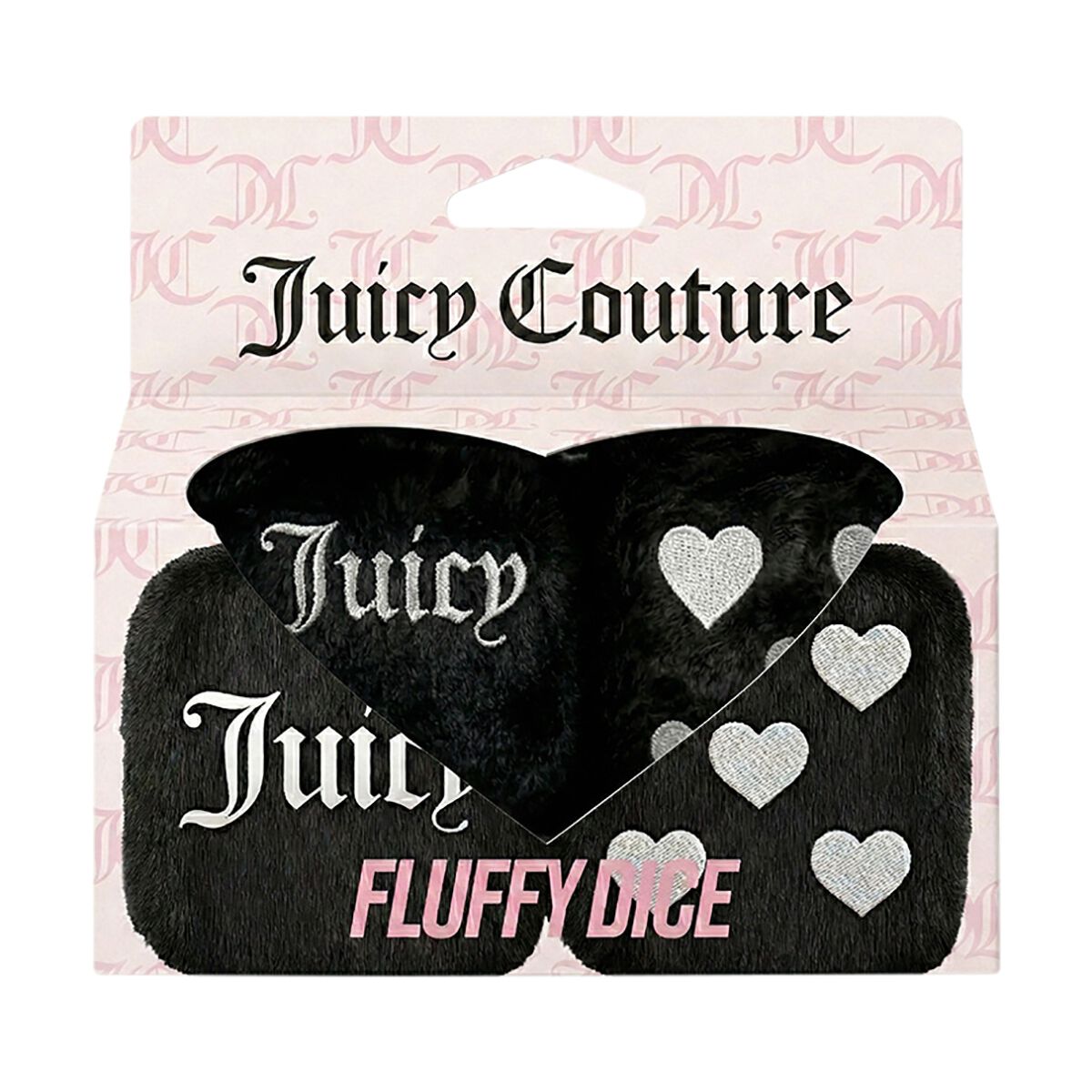 Juicy Couture Fluffy Dice - Black, , scanz_hi-res
