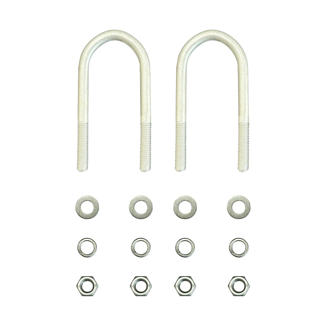 SCA Round Trailer U Bolt Kit 2 Piece Set, , scanz_hi-res