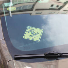 Cabin Crew Kids Baby on Board Sign, , scanz_hi-res