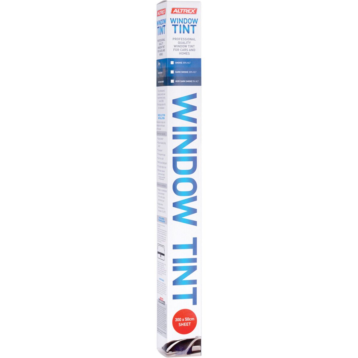 Altrex Window Tint 20% VLT 50cm x 300cm Dark Smoke, , scanz_hi-res