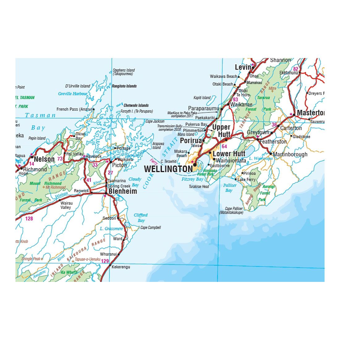 HEMA New Zealand Aotearoa Map, , scanz_hi-res