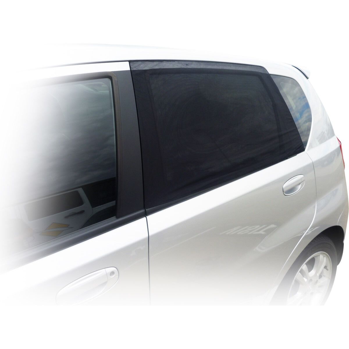 SCA Window Shade Side Large Curved Black Pair, , scanz_hi-res