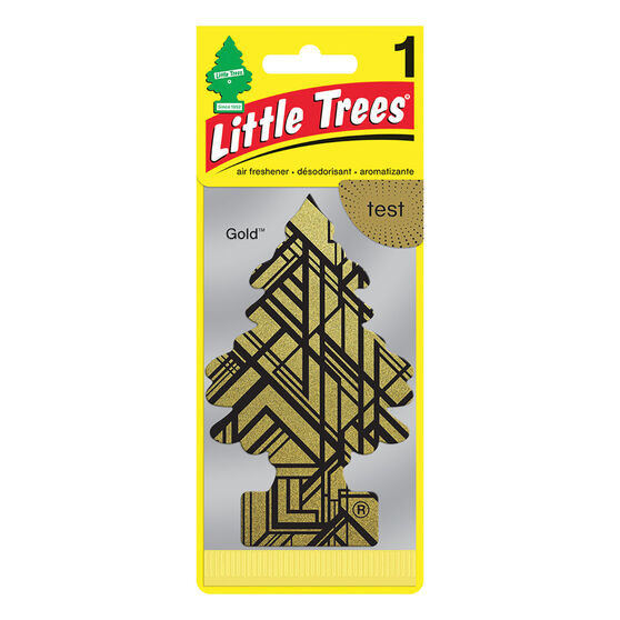 Little Trees Air Freshener - Gold 1 Pack, , scanz_hi-res