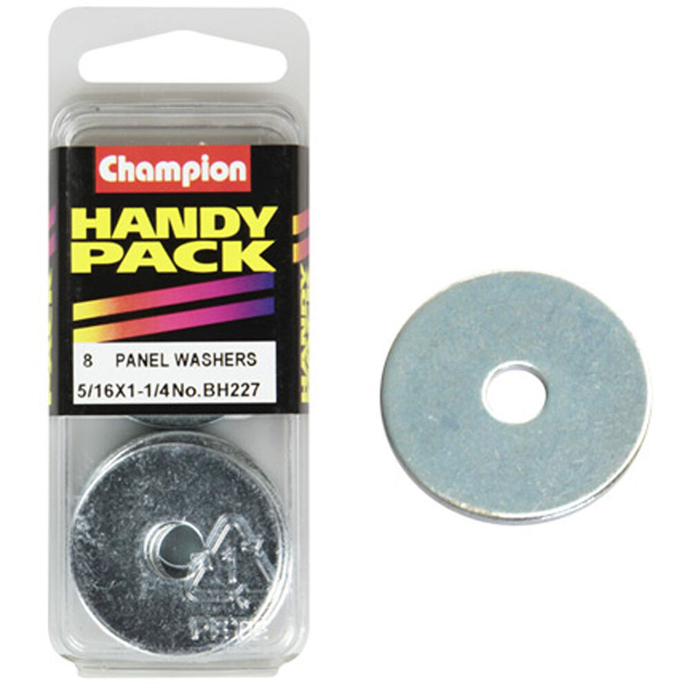 Champion Panel Washer 5 / 16inch X 11 / 4inch, BH227, Handy Pack