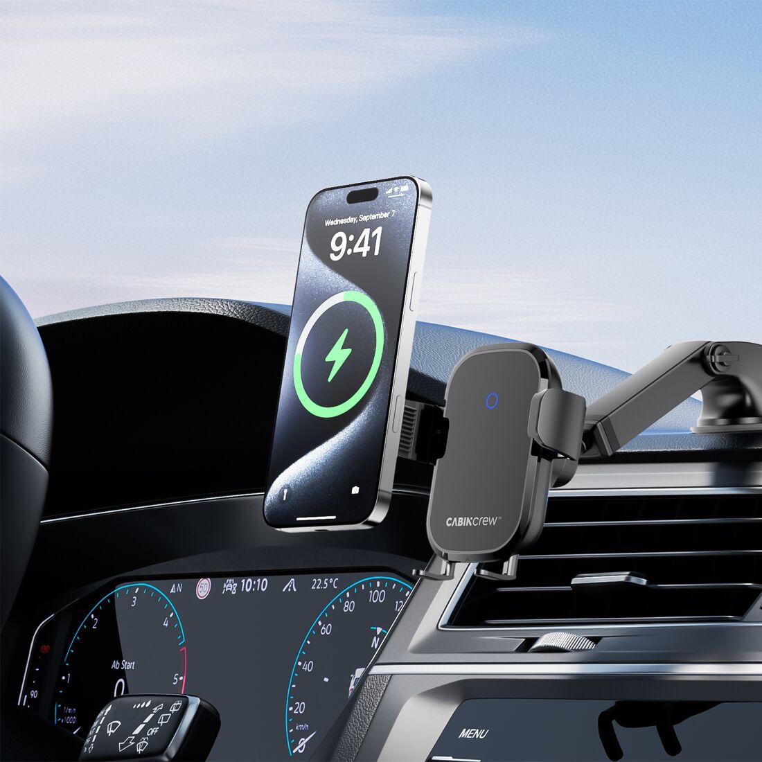 Cabin Crew Wireless Charging Phone Holder Kit, , scanz_hi-res