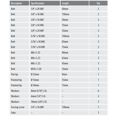 Toledo Harmonic Balancer Puller Set 46 Piece, , scanz_hi-res