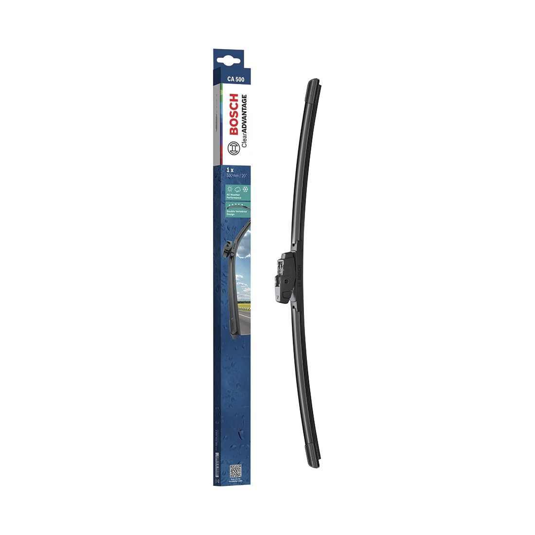 Bosch Clear Advantage Wiper Blade 500mm (20&quot;) Single - CA500, , scanz_hi-res