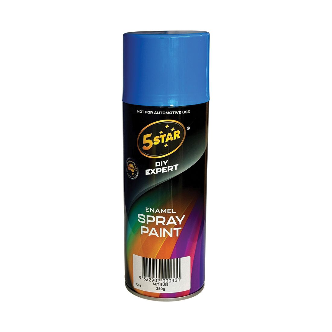 5 Star Enamel Spray Paint Sky Blue 250g, , scanz_hi-res