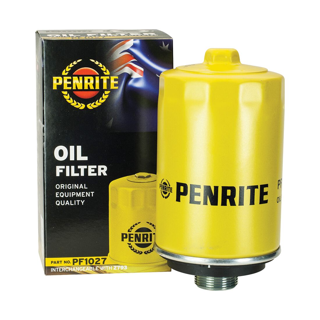 Penrite Oil Filter PF1027 (Interchangeable with Z793), , scanz_hi-res