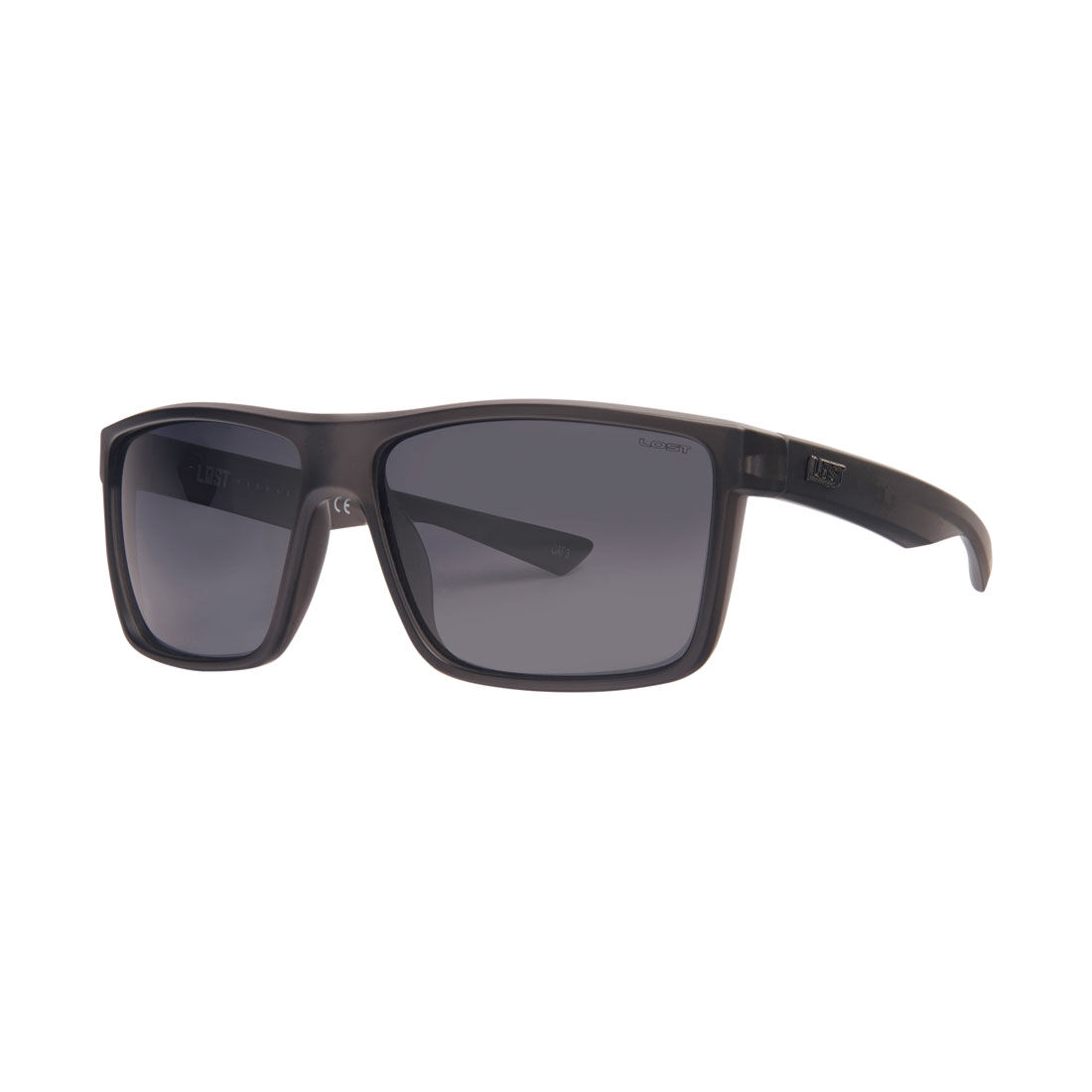 LOST Sunglasses Explorer Polarised Matt Xtal Black, , scanz_hi-res