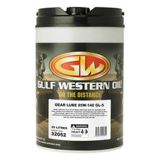 Gulf Western Gear Lube Gear Oil - 20 Litre, 85W-140, , scanz_hi-res