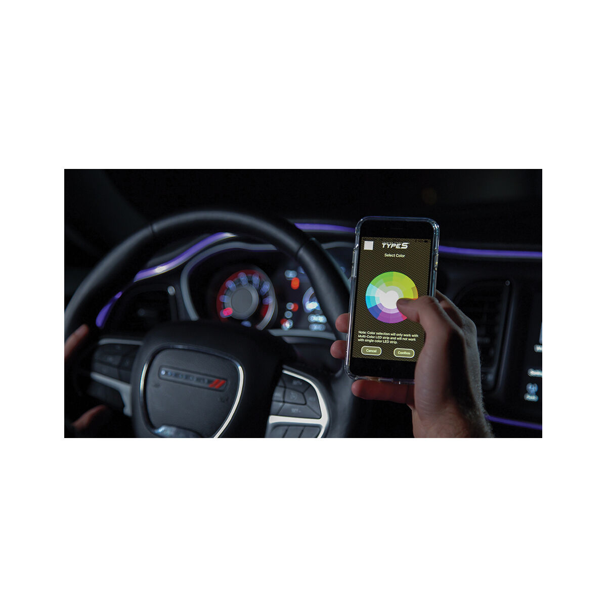 Type S Interior LED 48" Plug & Glow Deluxe Kit, , scanz_hi-res