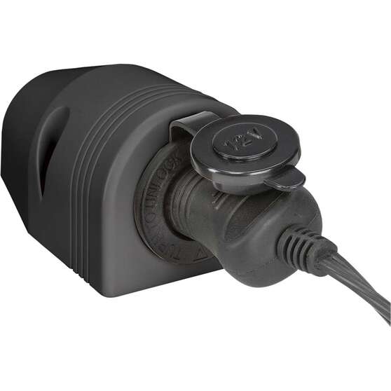 Narva 12/24V LED Accessory Socket - Heavy Duty, 20 Amp, Surface Mount, , scanz_hi-res