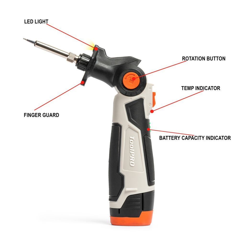 ToolPRO 12V Soldering Iron Kit Supercheap Auto New Zealand