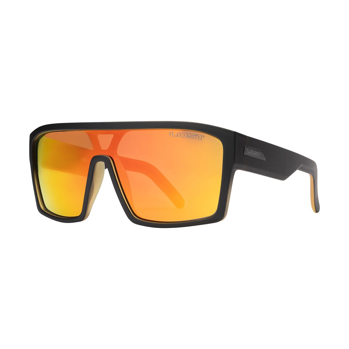 LOST Sunglasses Monaco Orange Mirror Matt Black, , scanz_hi-res