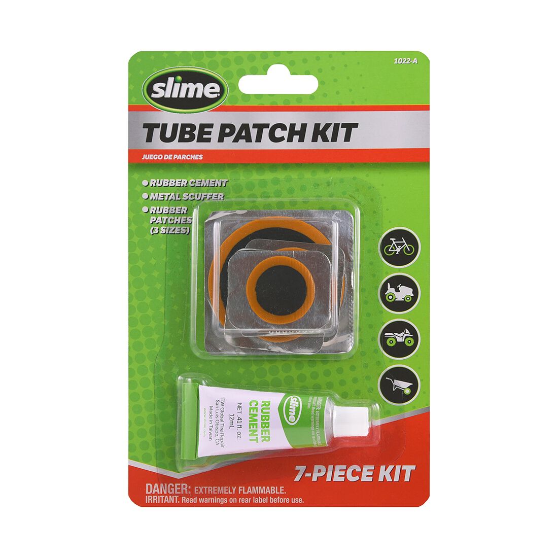 Slime Tube Repair Patch Kit 7PCE, , scanz_hi-res