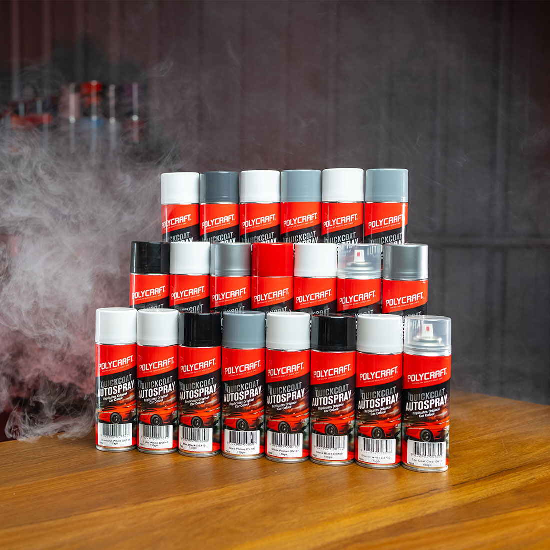 Polycraft Touch Up Paint Red Hot/Sting Red - DSH87 150g, , scanz_hi-res