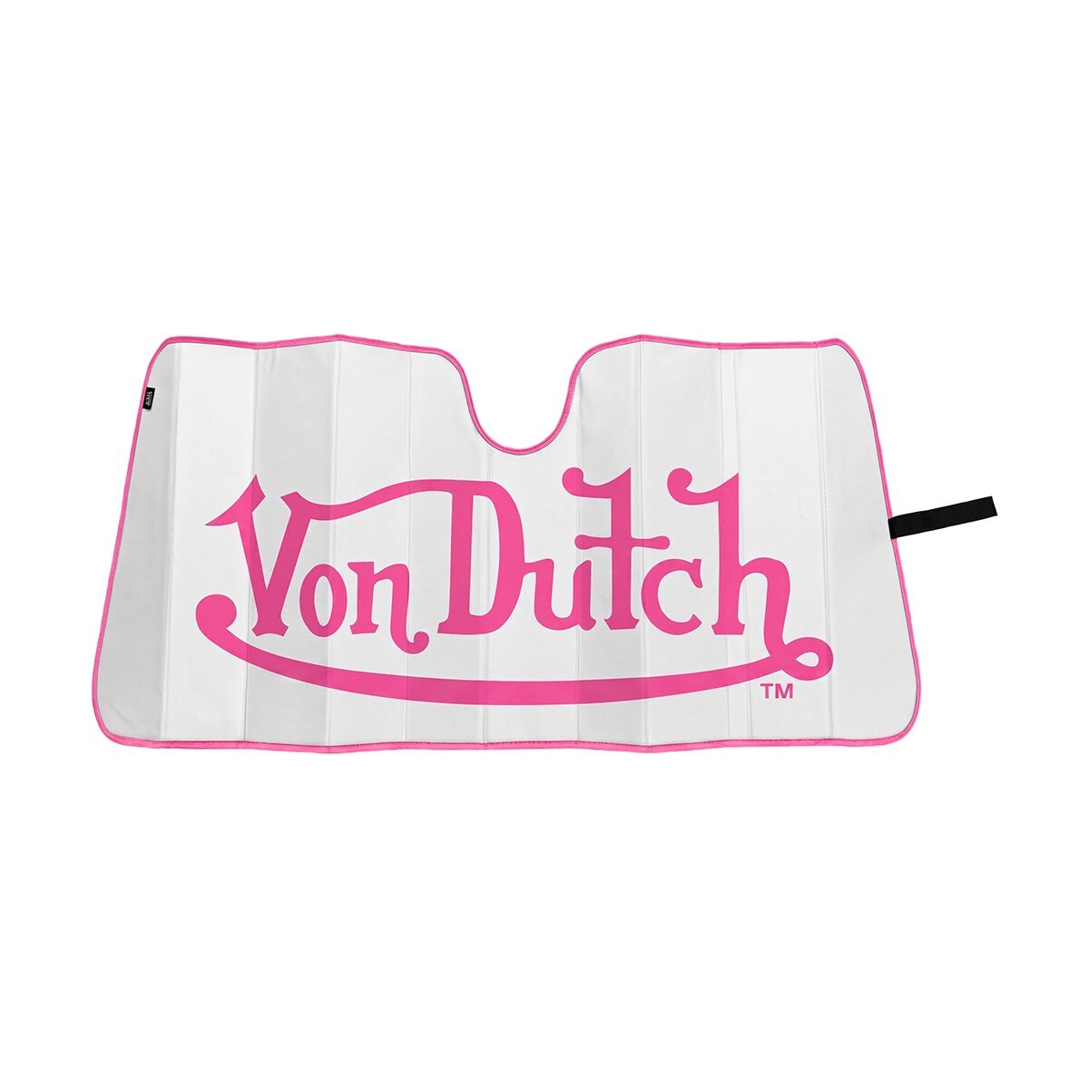 Von Dutch Logo Accordion Sunshade - Pink/White, , scanz_hi-res