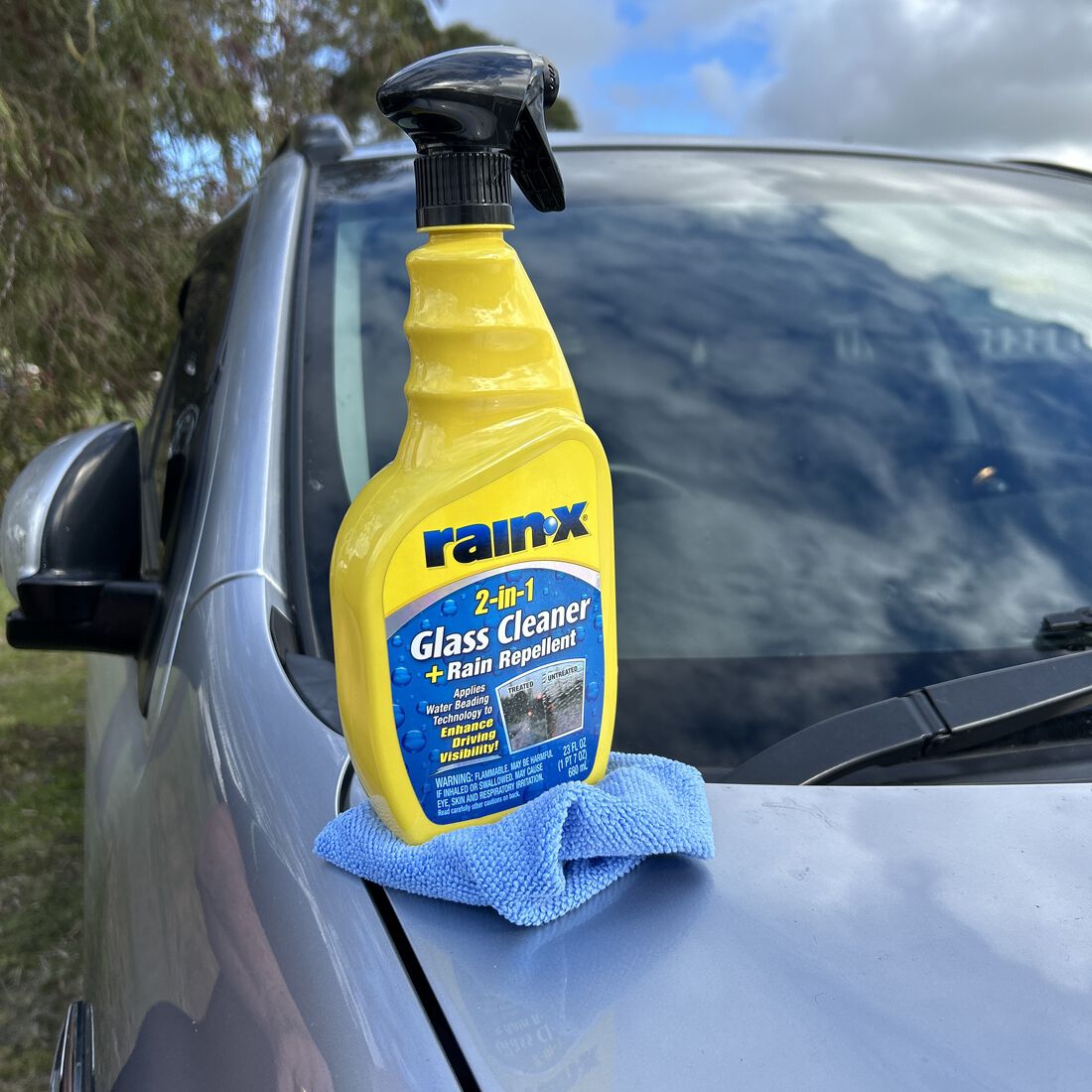 Rain-X 2-in-1 Glass Cleaner 680ml, , scanz_hi-res