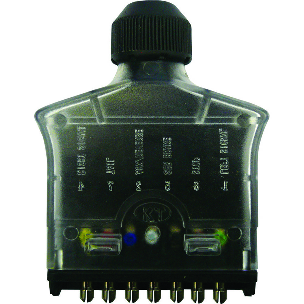 KT Cable Trailer Plug Clear, Flat, 7 Pin Supercheap Auto New Zealand